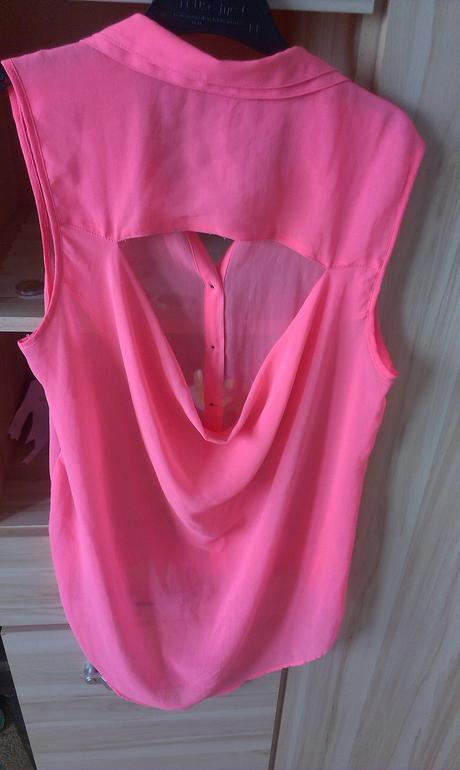 Blúzka bershka  neonova farba, m