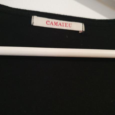 Čierny sveter, camaieu,m