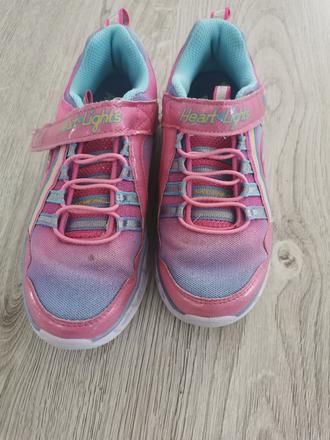 Tenisky blikajúce skechers 32, skechers,32