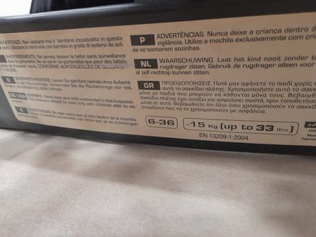 Turistický nosič chicco caddy, chicco