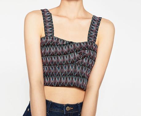 Croptop, zara,s