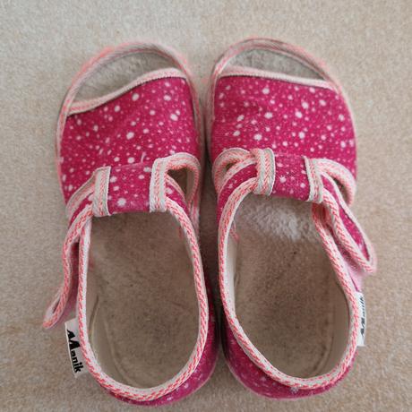 Detske papucky manik 24, manik,24