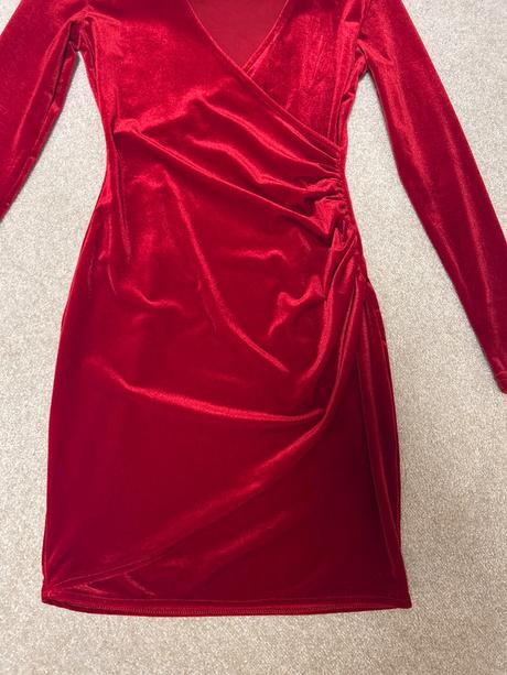 Zamatové šaty veľ. xs, xs