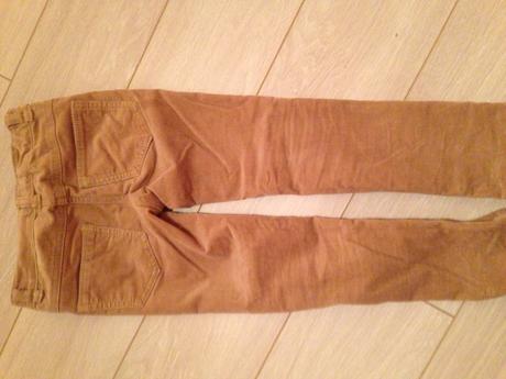 Menčestrové nohavice slim, next,110