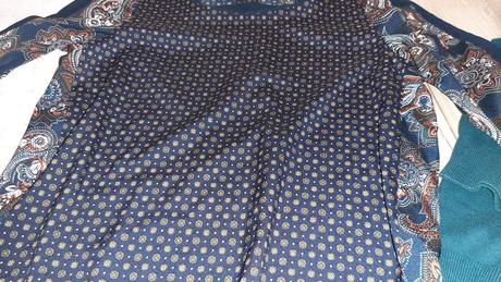 Šatkové blúzky maison scotch, zara, s