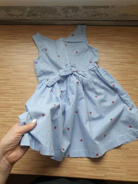 Saty s jahodkami, h&m,104