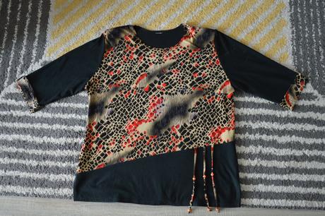 Vzorovaný top 46/48, 46