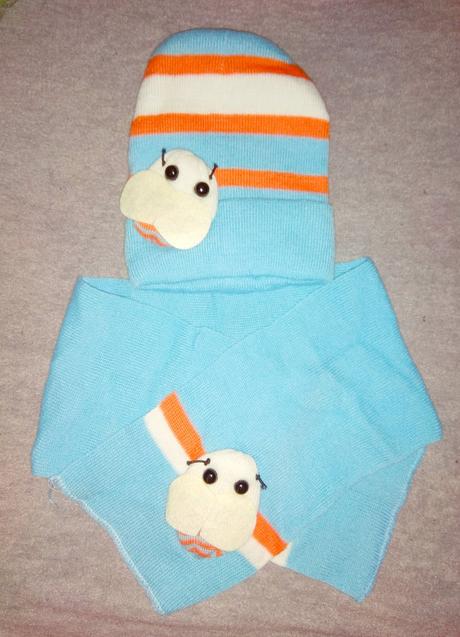 Komplet s chrobacikom, uni velkost, 