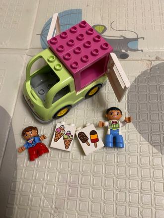 Lego duplo zmrzlinárske auto 10586, 