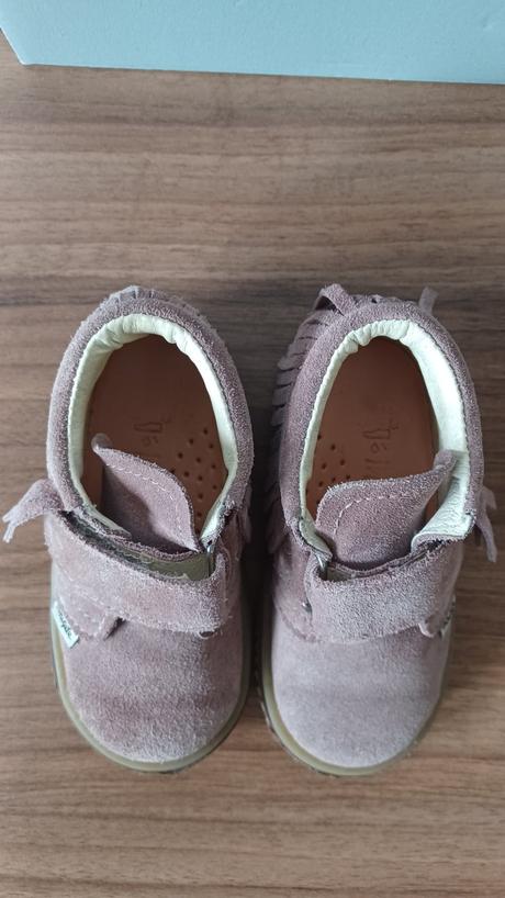 Kožené prechodné topánky 21, 21