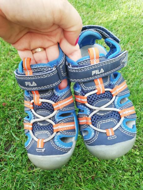Sandálky, fila,25