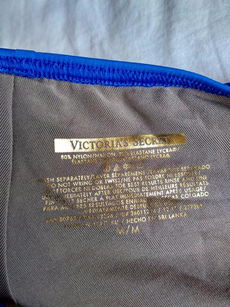 Victoria's secret bandeau bikini 32b/m, victoria's secret,m