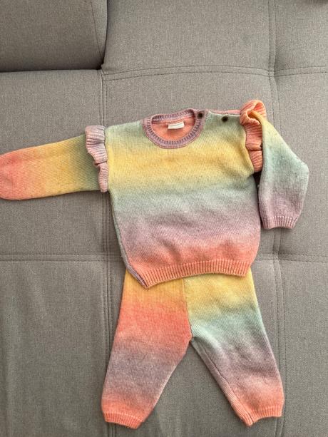 Pletená suprava teplá, f&f,80