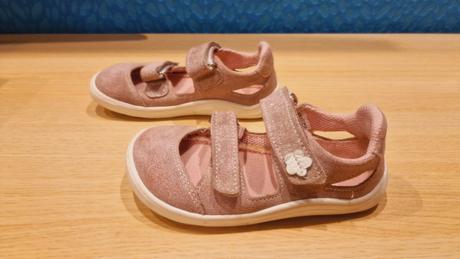 Barefoot sandále febo joy pink, baby bare shoes,26