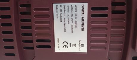 Teplovzdušná friteza berlinger, bh-9489, 5l, 