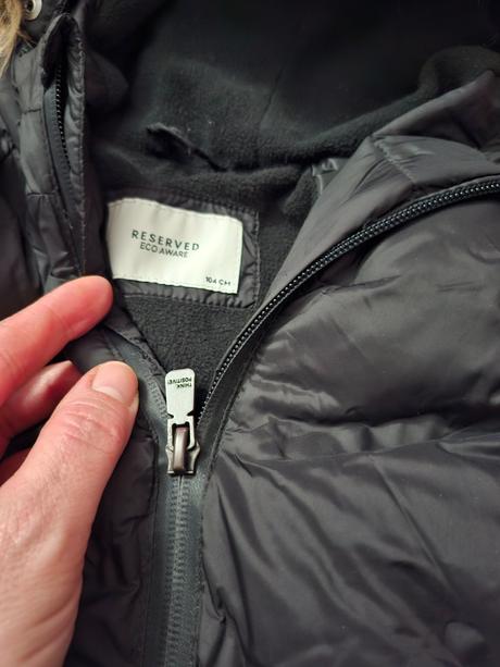 Zimna bunda h&m, h&m,104