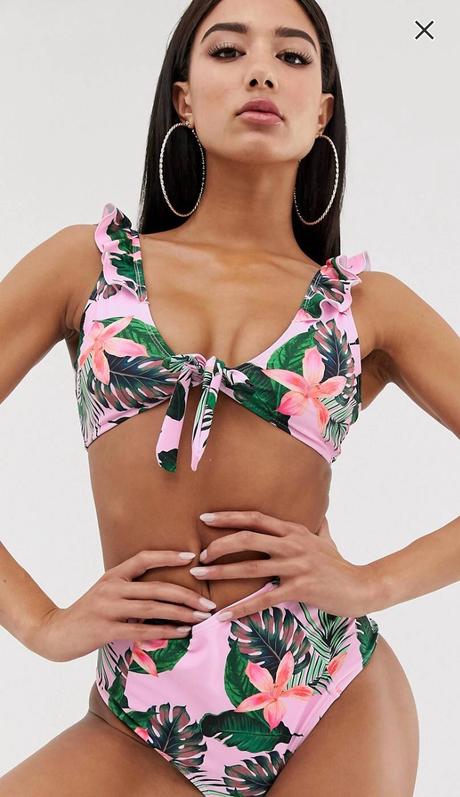 Krásne kvietkovane plavky, m