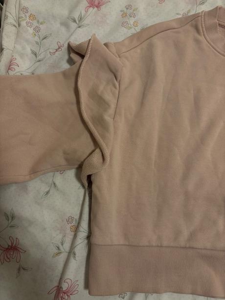 Mikina s volanikmi, h&m,xs