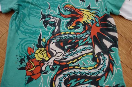 Tričko s drakom 86/92, h&m,86