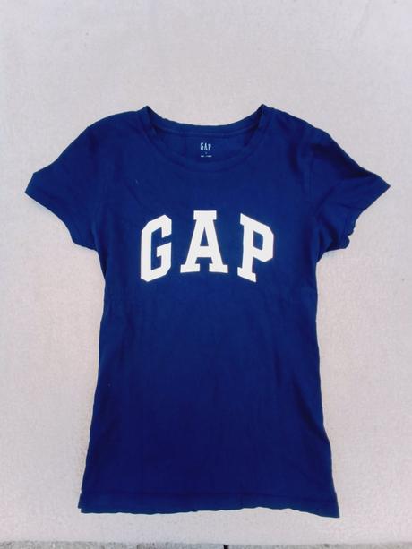 Gap tmavomodré dámske tričko s/p, gap,s