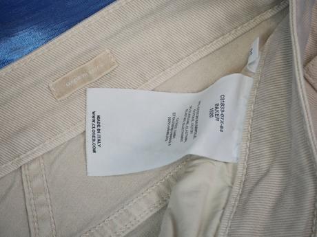 Luxusné béžové rifle closed, m