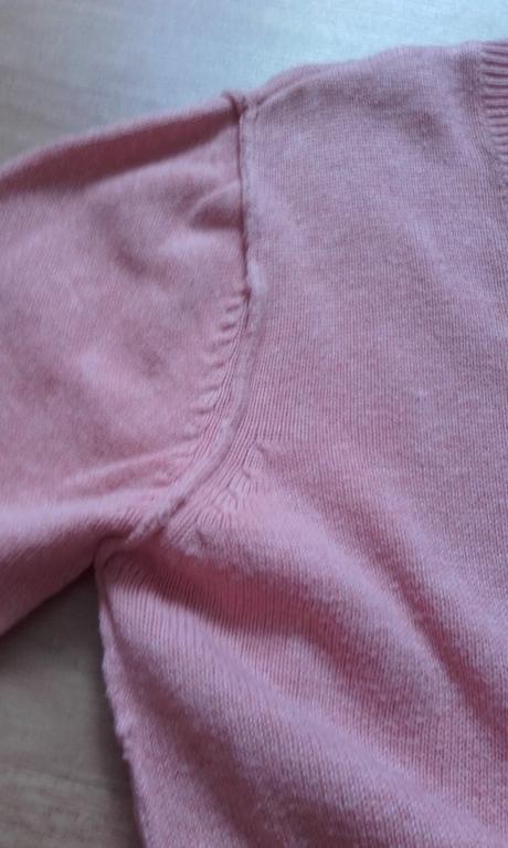 Lososový bavlnený svetrík f&f, f&f,122