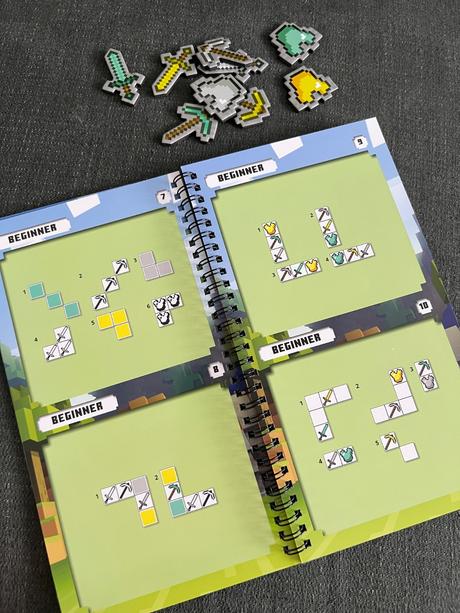 Minecraft lego a magnetické puzzle, 