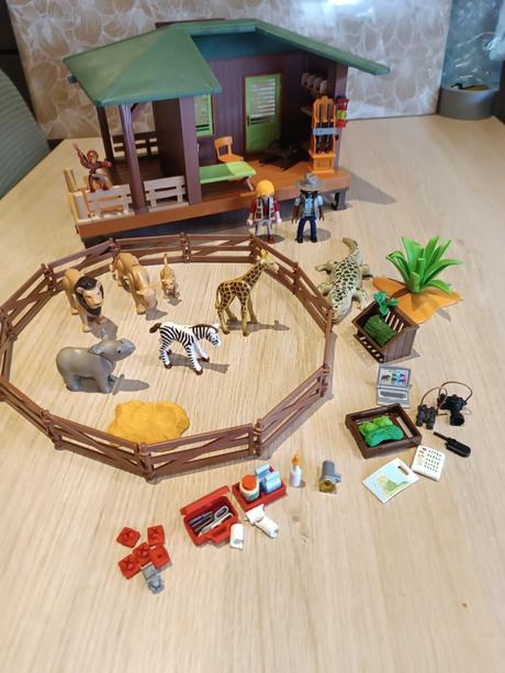 Playmobil wild life 70766 záchranná stanica, 