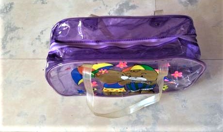 Plastová taška na pláž pre deti, 