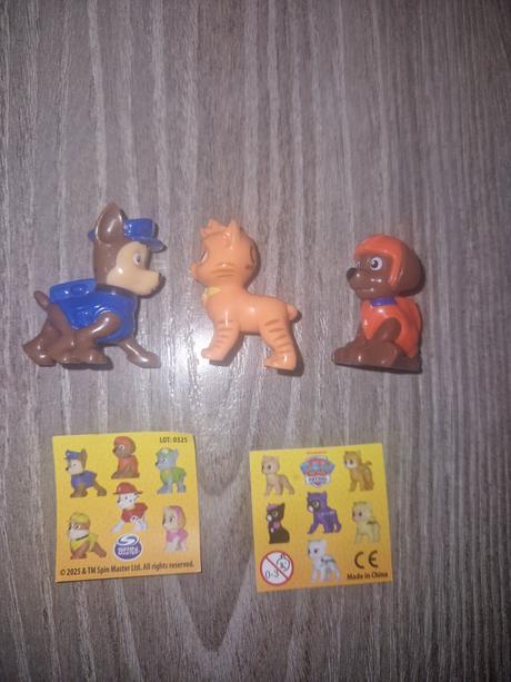 Paw patrol figurky z jogurtov, 