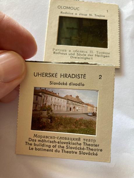 Diapozitívy orbis čssr 1966,