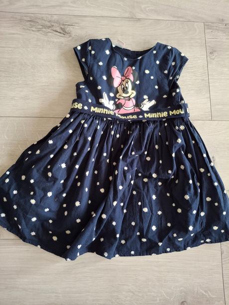 Letné šaty minnie so spodnickou, disney,92