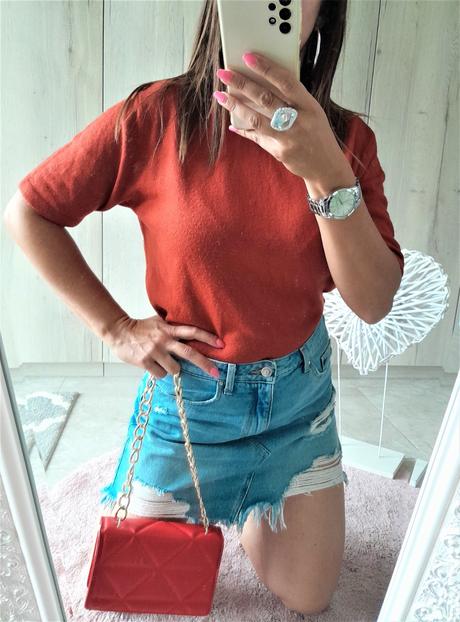 Tehlový teplý rolák-xl, xl