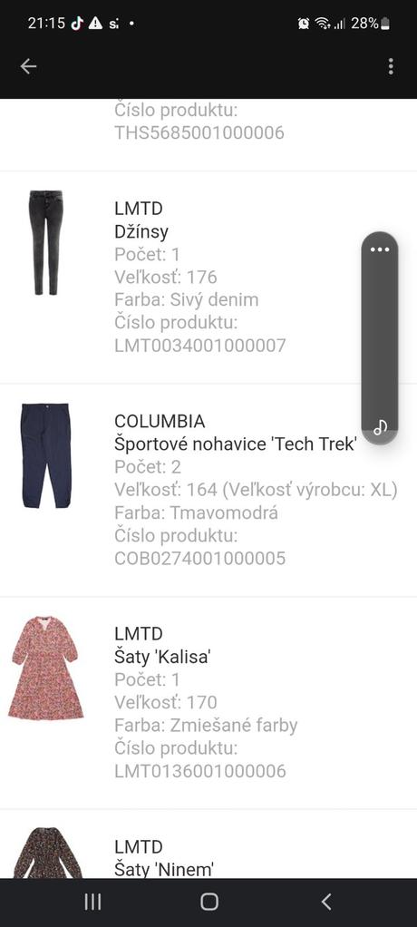 Outdorove nohavice columbia, columbia,164