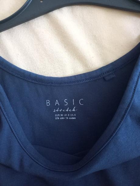 Tmavo modré tielko, basics,36