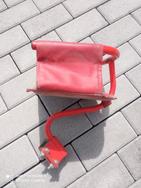 Retro čssr sedátko na bycikel, 