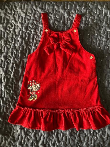 Minnie menčestrové šaty, disney,92