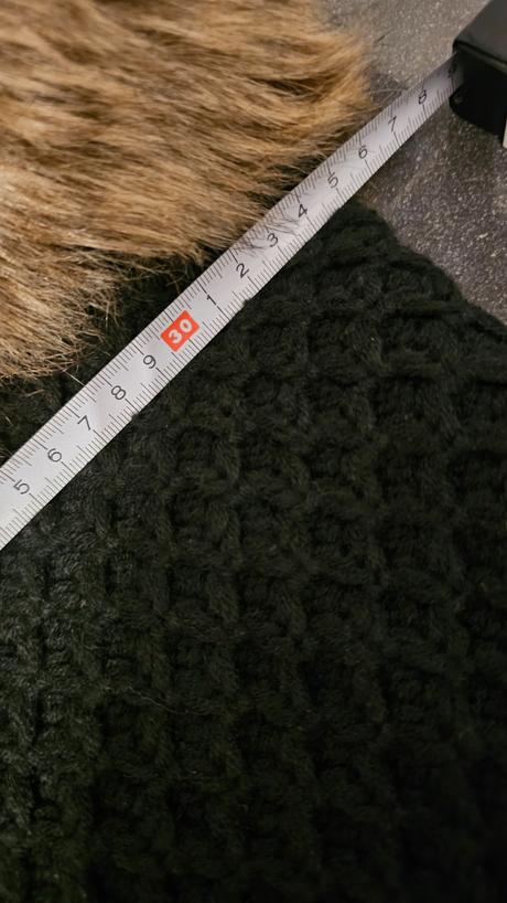 Šál s kožušinou,