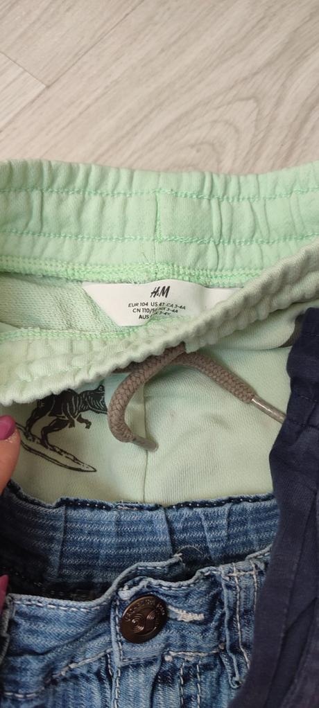 Balík kraťasy 104/110, h&m,104