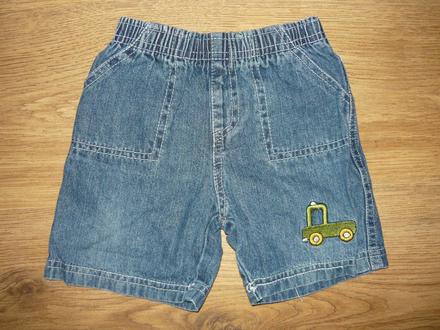 Riflové kraťasy/šortky -80, baby,80