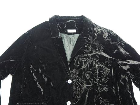 Kvalitné zamatové sako ulla popken, 58