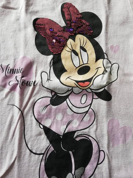 Tričko s dlhým rukávom s minie mouse, disney,122