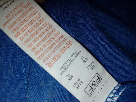 Chlapčenské tričko č 9/10 rok, f&f,140