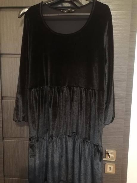 Zamatové šaty č. 42 l, f&f,42