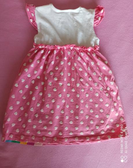 Dievčenské letné šaty, disney,80