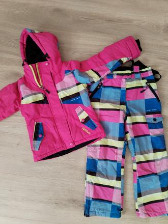 Súprava bunda + oteplovačky, just play,110