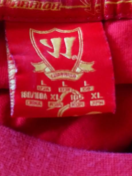 Pánske červené tričko, luarrior, m