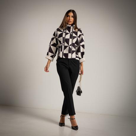 Bunda s dvojitym zipsom, 