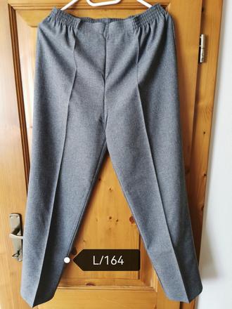 Nohavice pre staršie dámy s gumou v páse, l