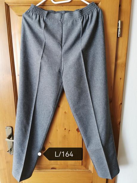 Nohavice pre staršie dámy s gumou v páse, l